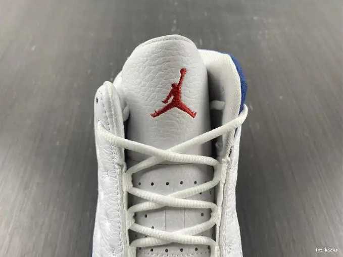 1st Kicks Shoes French 414571-164 Jordan 13 Blue Air 0614
